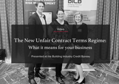 [Webinar] Unfair Contract Term Changes are Imminent [hosted by BICB]