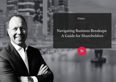 Navigating Business Breakups: A Guide for Shareholders